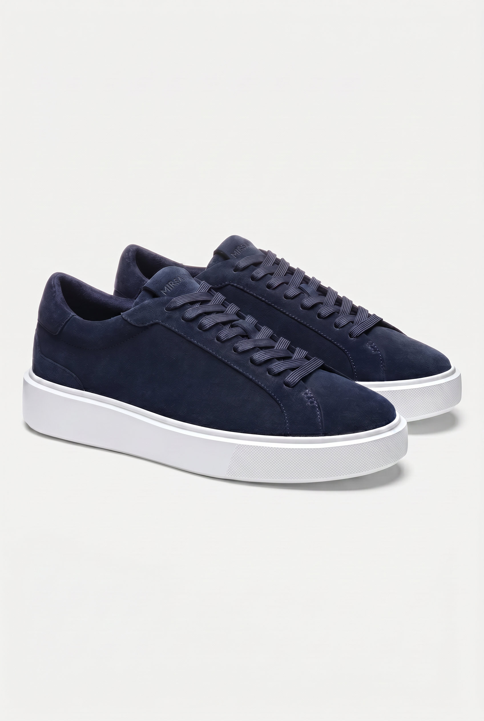 Mirsotrino Suede Trainer Navy