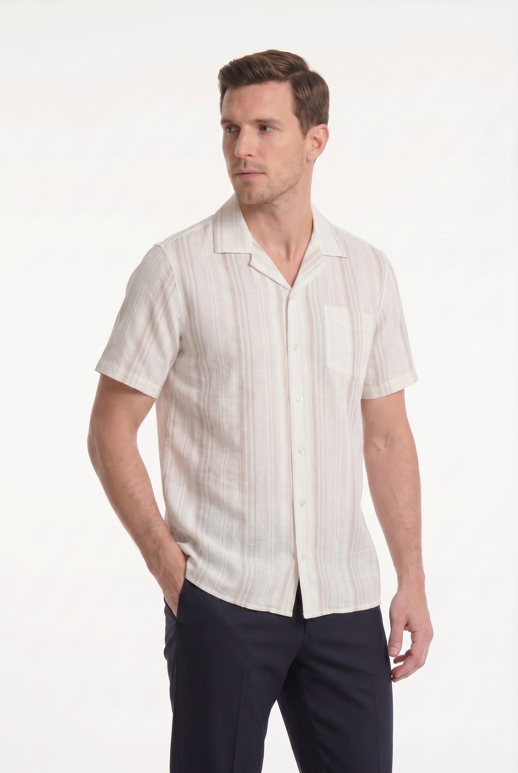 Santino™ Coastal Stripe Resort Shirt