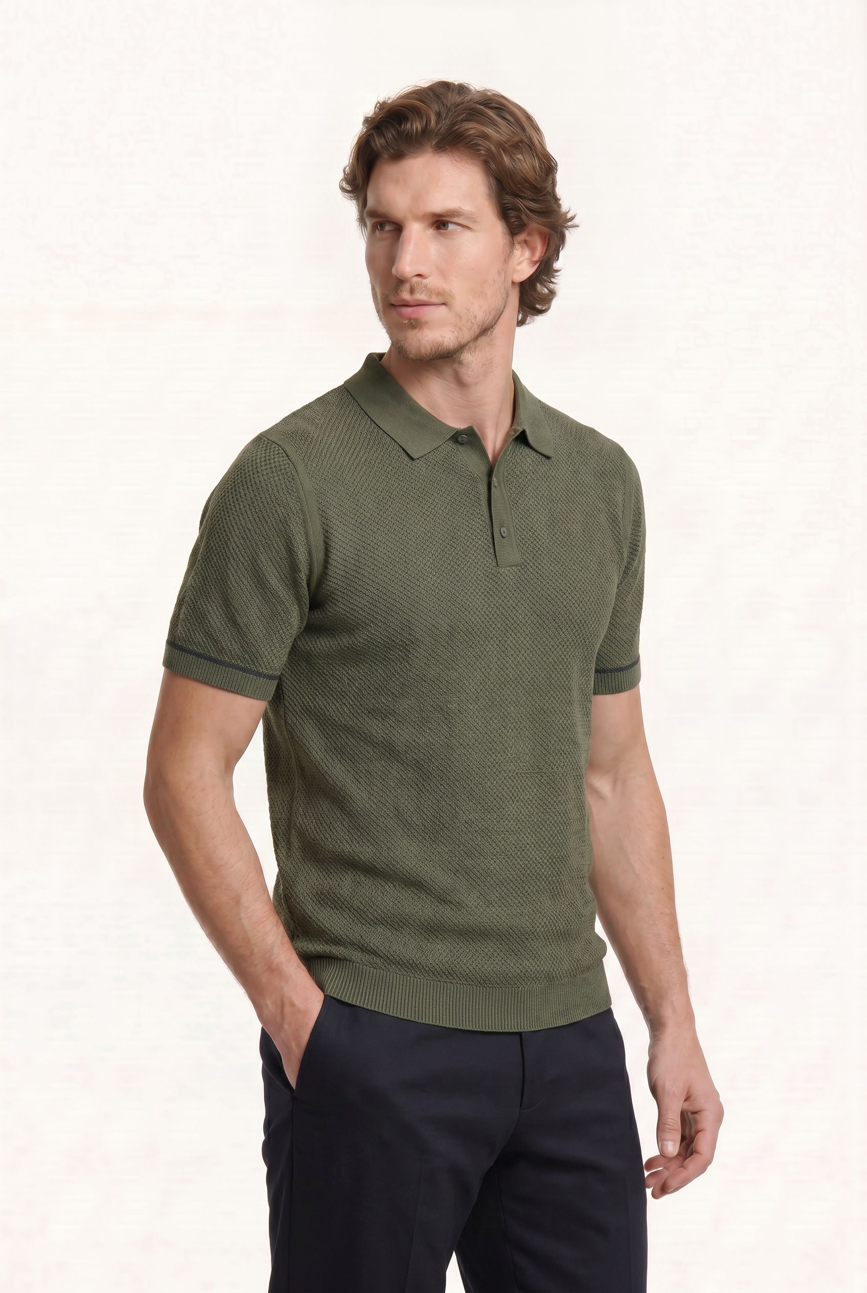Raffaele™ Textured Polo