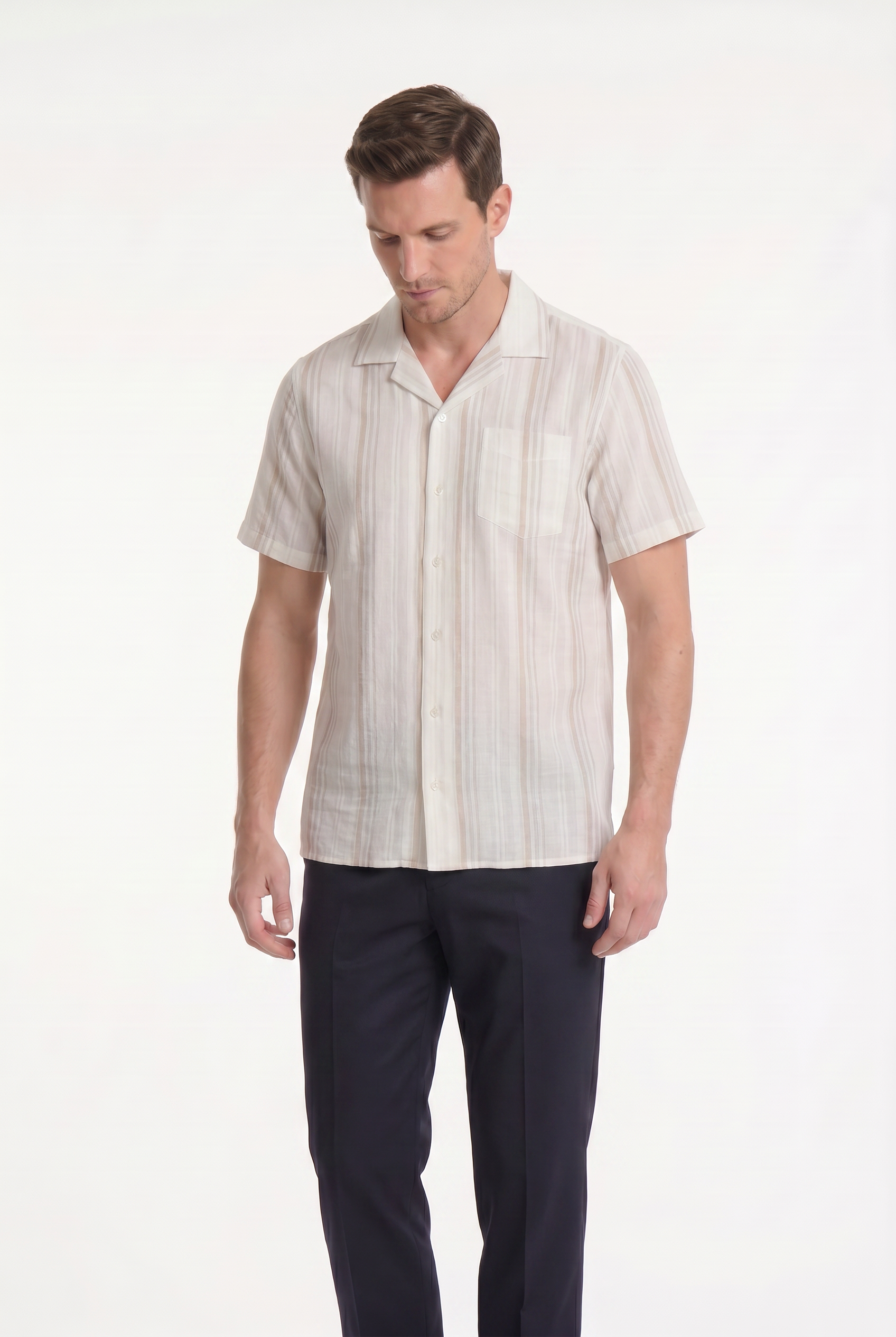 Santino™ Coastal Stripe Resort Shirt