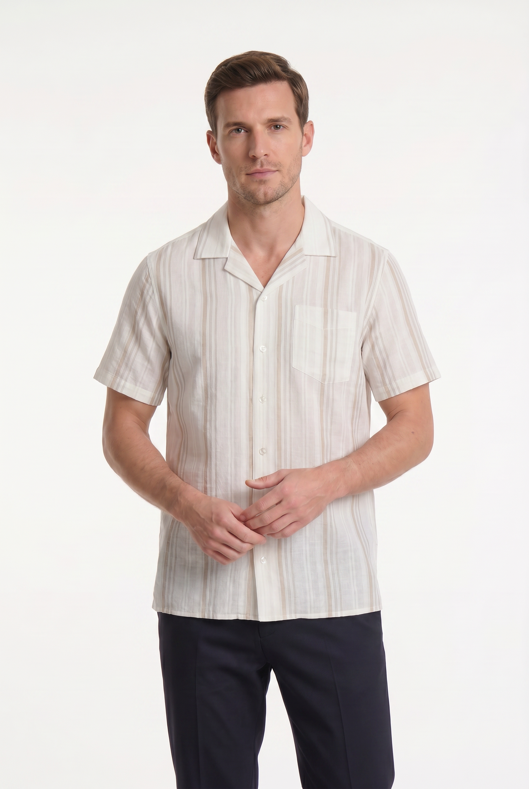 Santino™ Coastal Stripe Resort Shirt