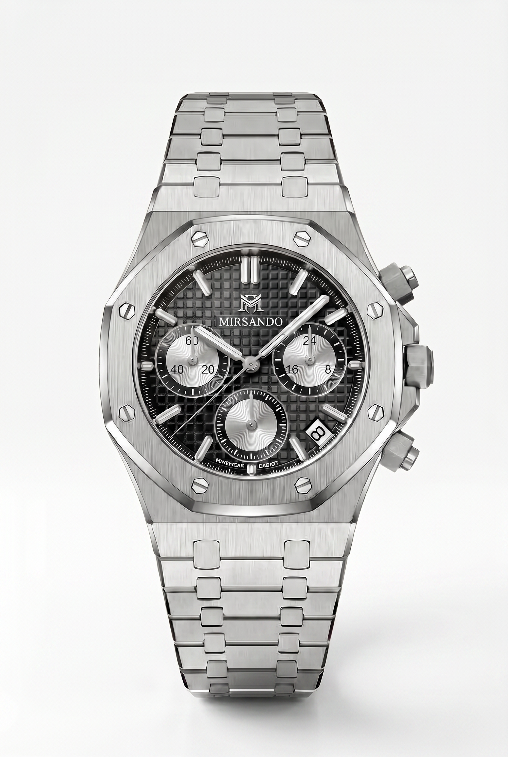 Athens Chronograph Watch Black