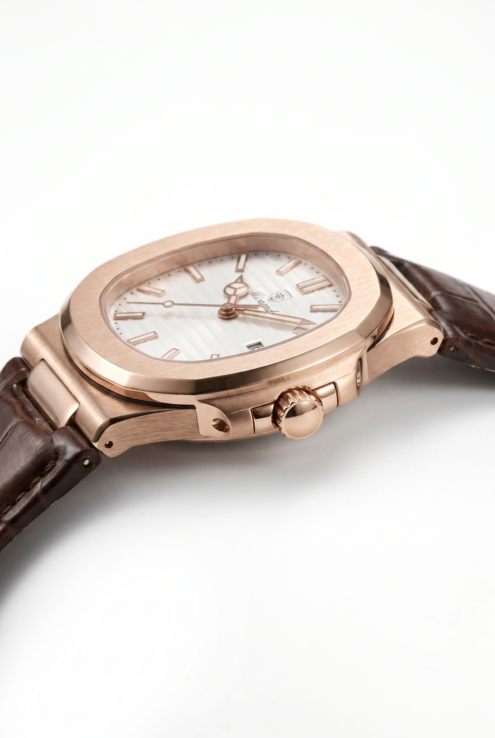 Lisbon Leather Watch White