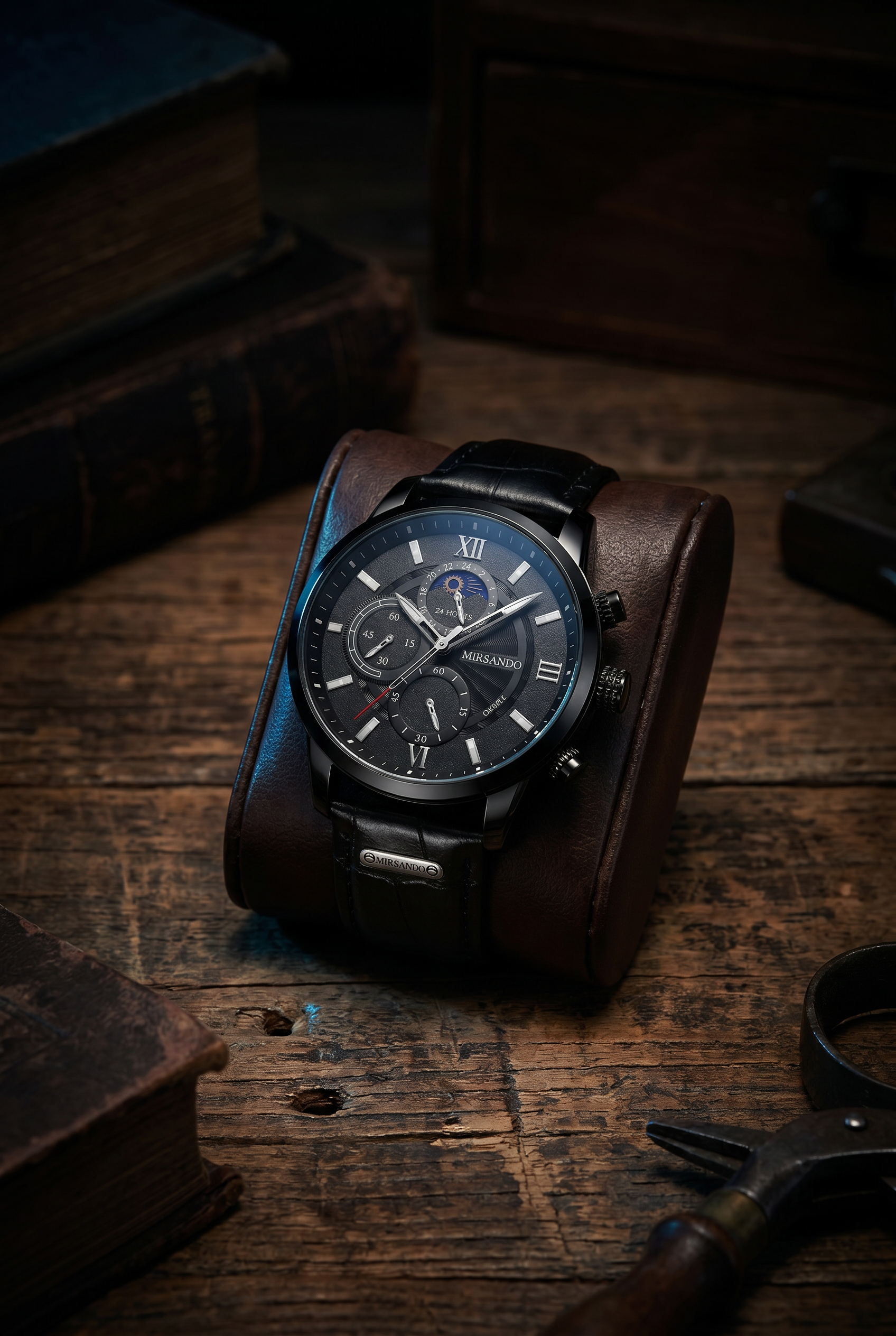 Lugano Classic Watch (Waterproof) Full Black