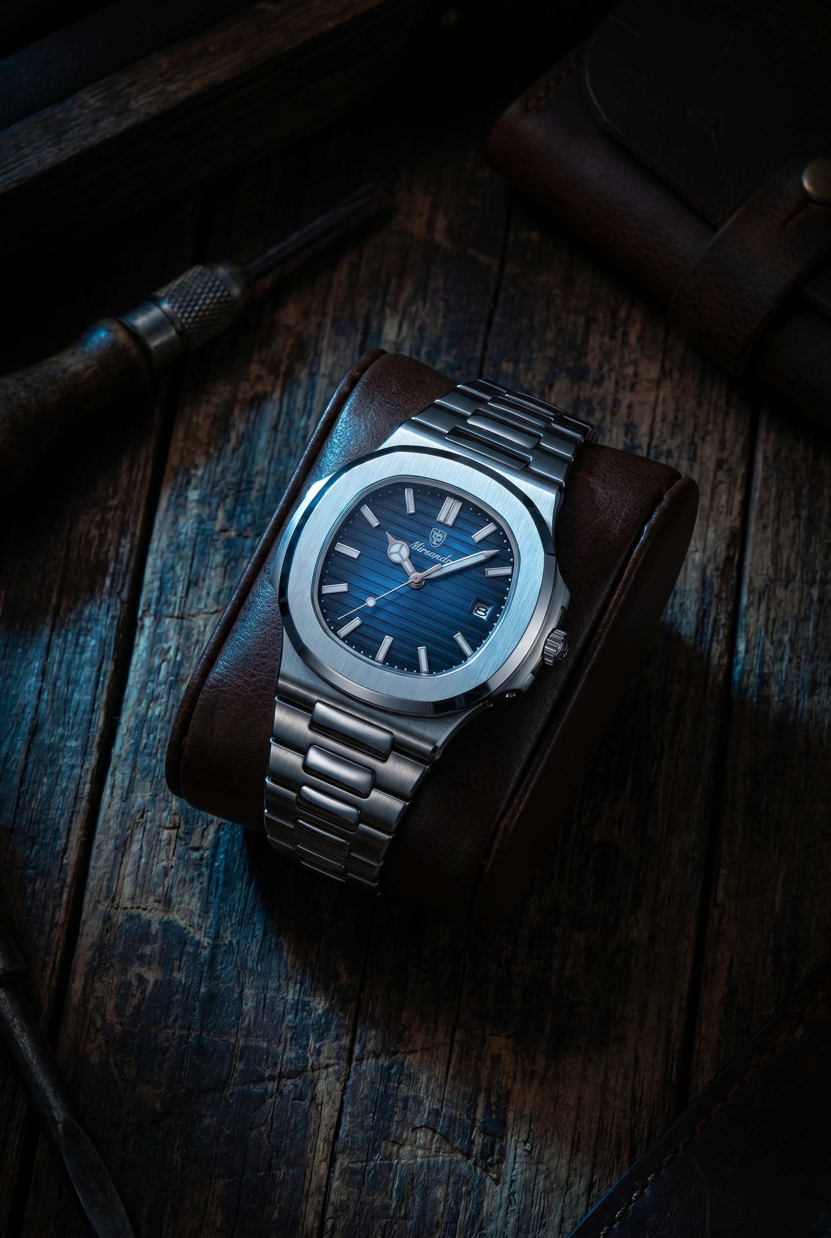 Geneva Waterproof Watch Blue