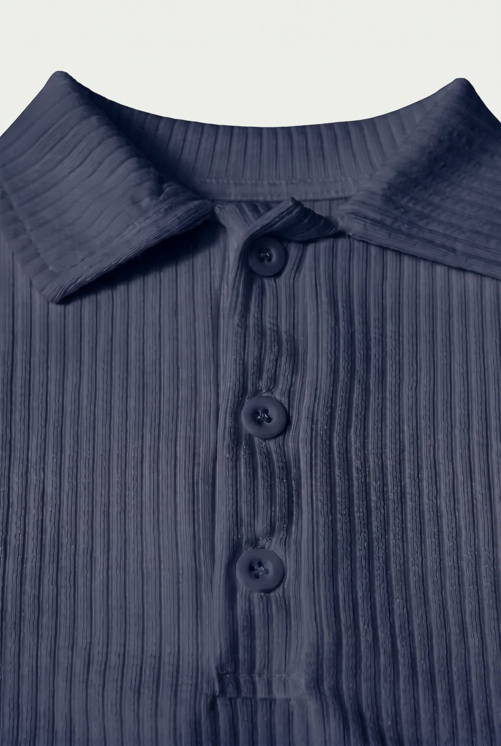 Marcello™ Ribbed Polo Navy