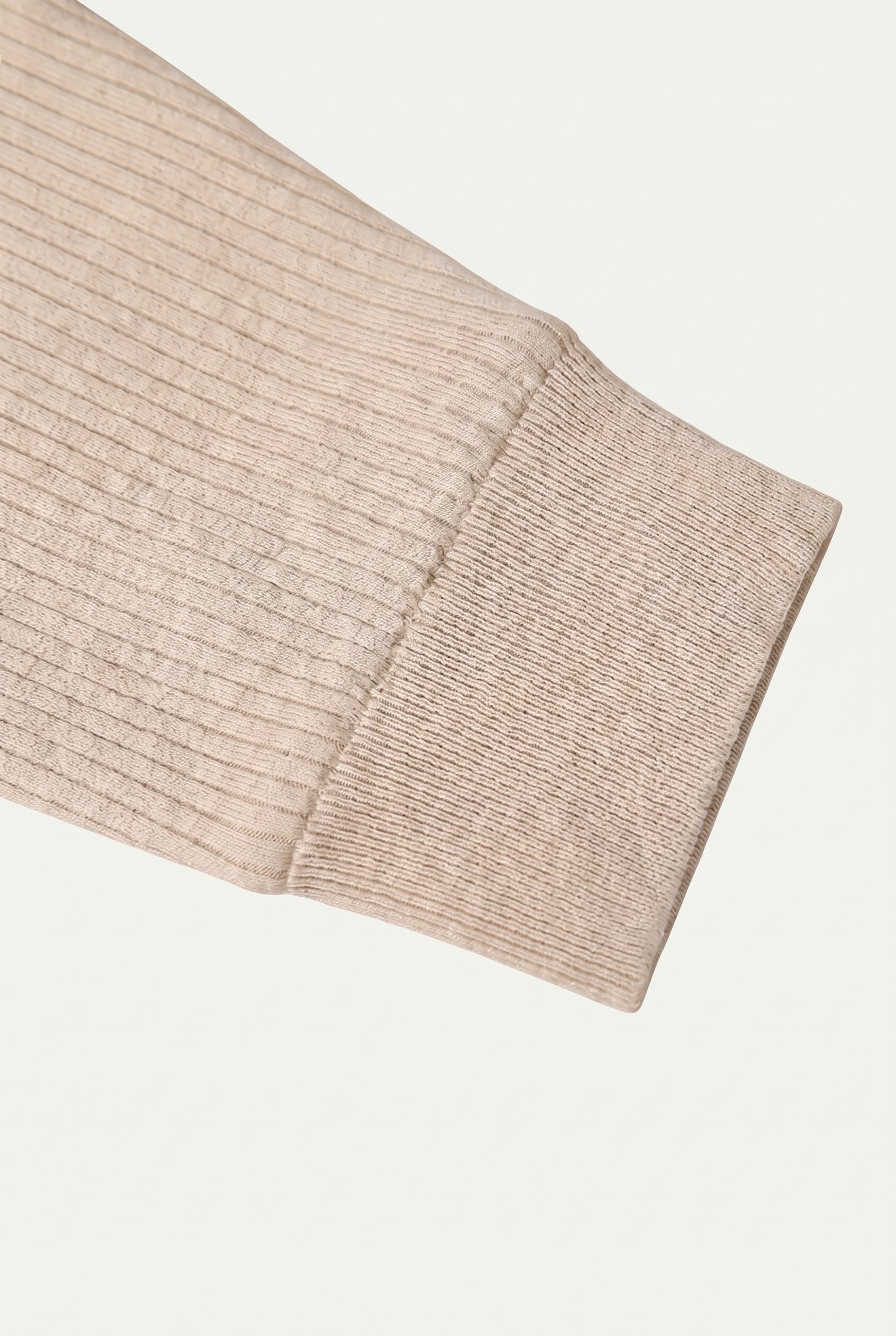 Marcello™ Ribbed Polo Beige
