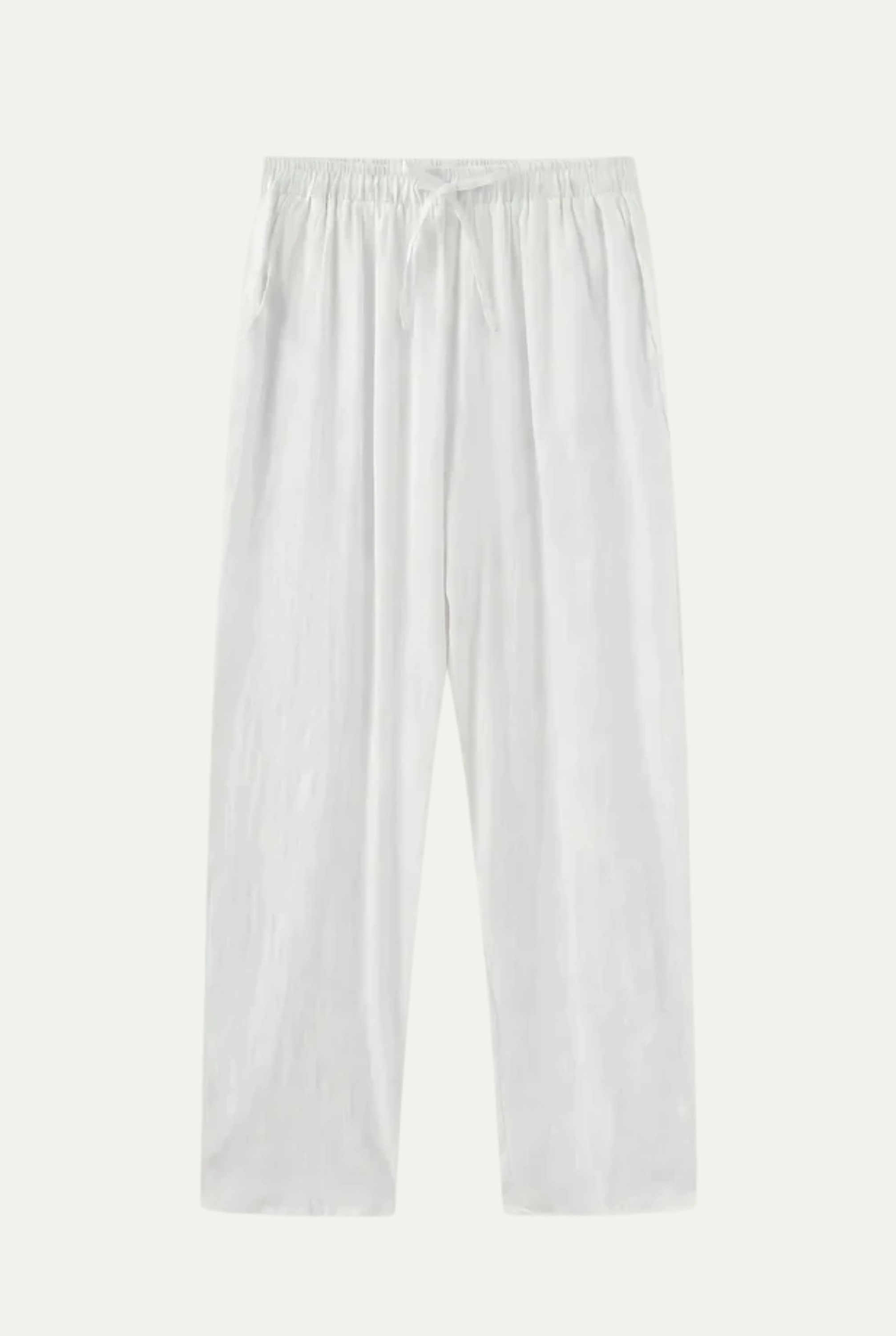 Linen Pantalon White