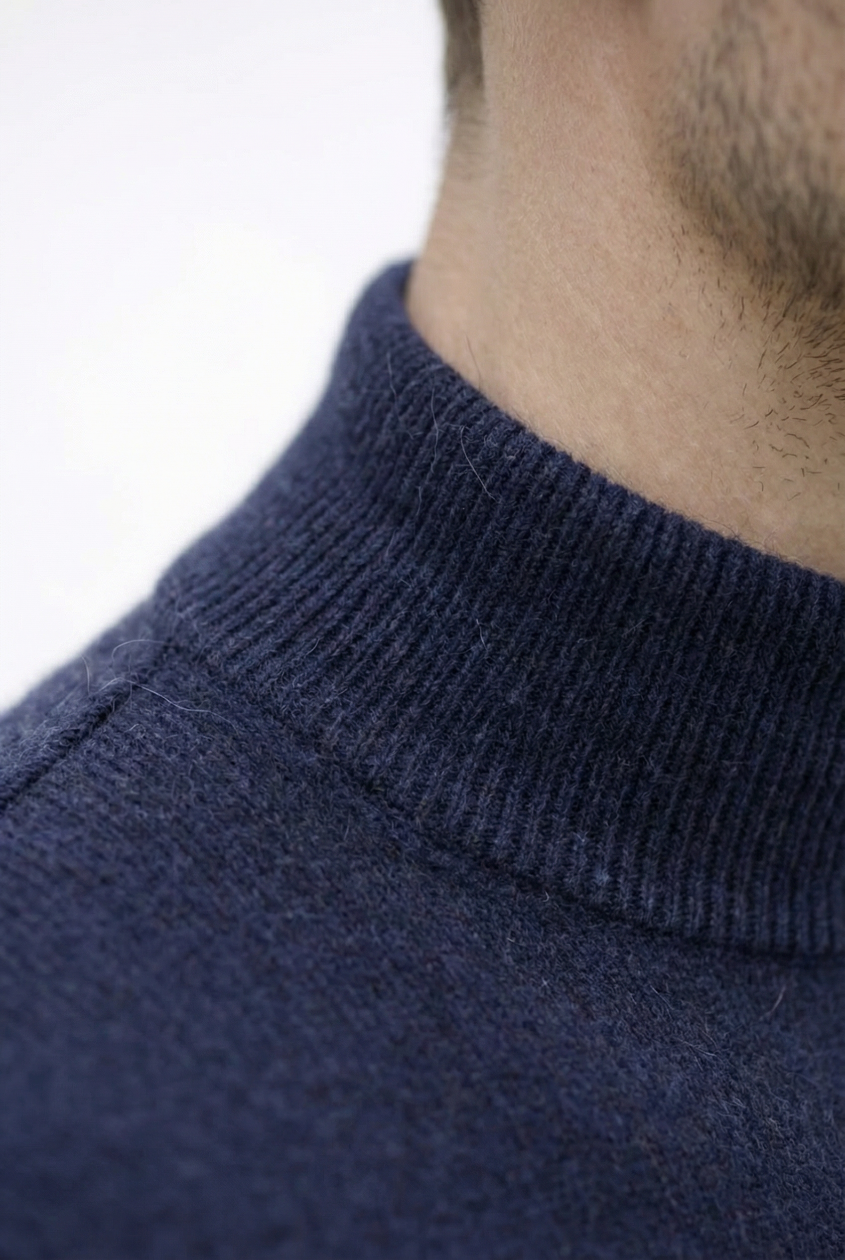 Cashmere Turtleneck Sweater Navy