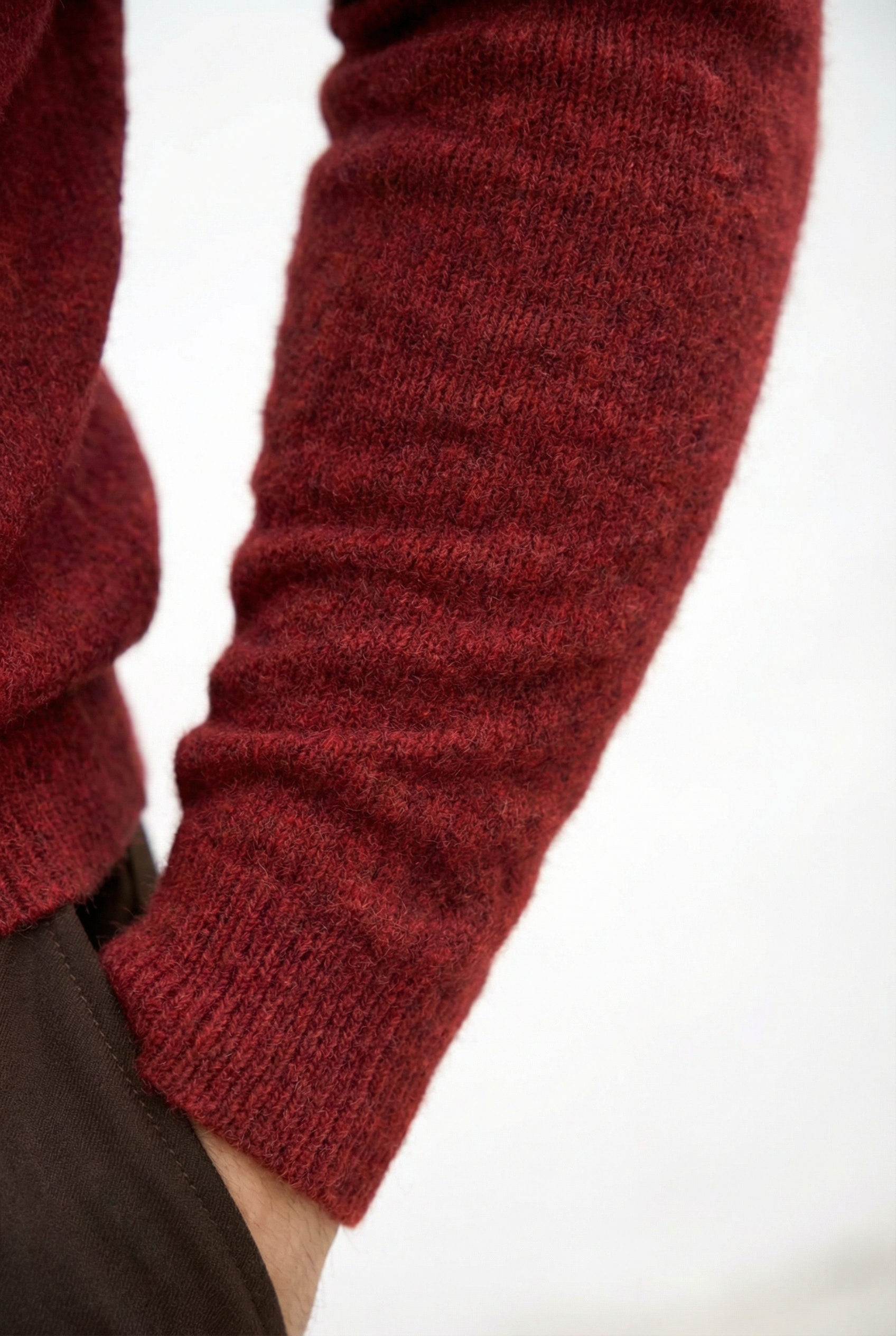 Cashmere Turtleneck Sweater Bordeaux