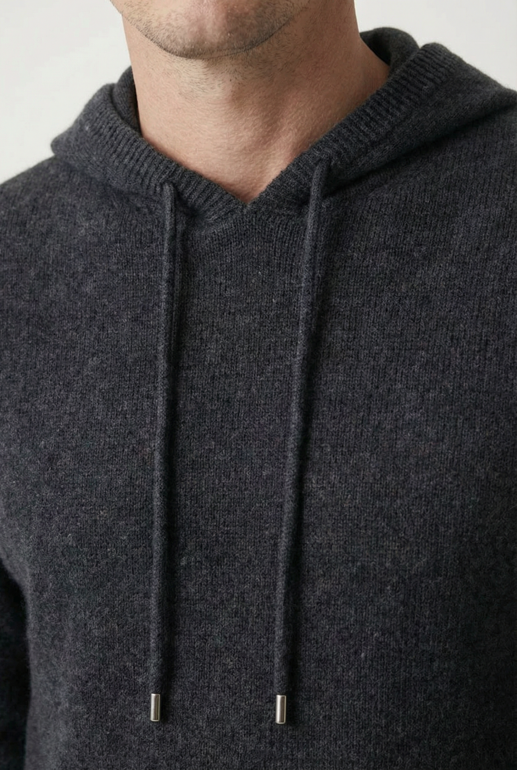 Pure Cashmere Leisure Set – Charcoal