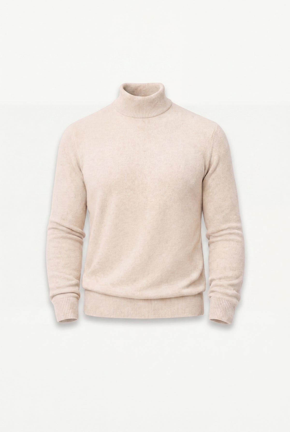 Cashmere Turtleneck Sweater Sand