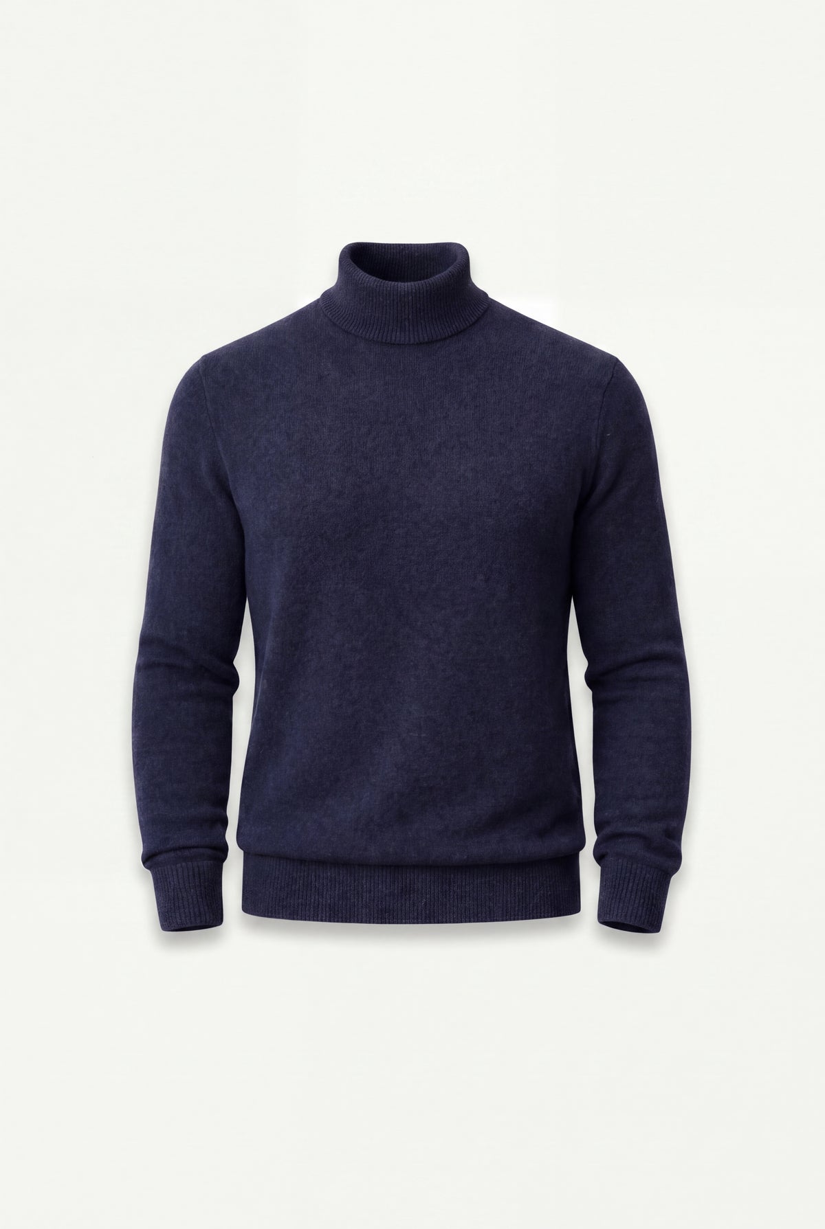 Cashmere Turtleneck Sweater Navy