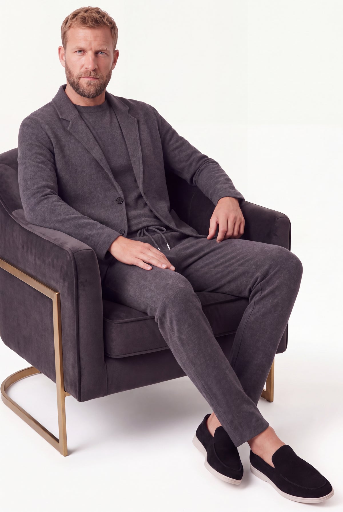 Mirsino Cashmere Appointment Set Grey