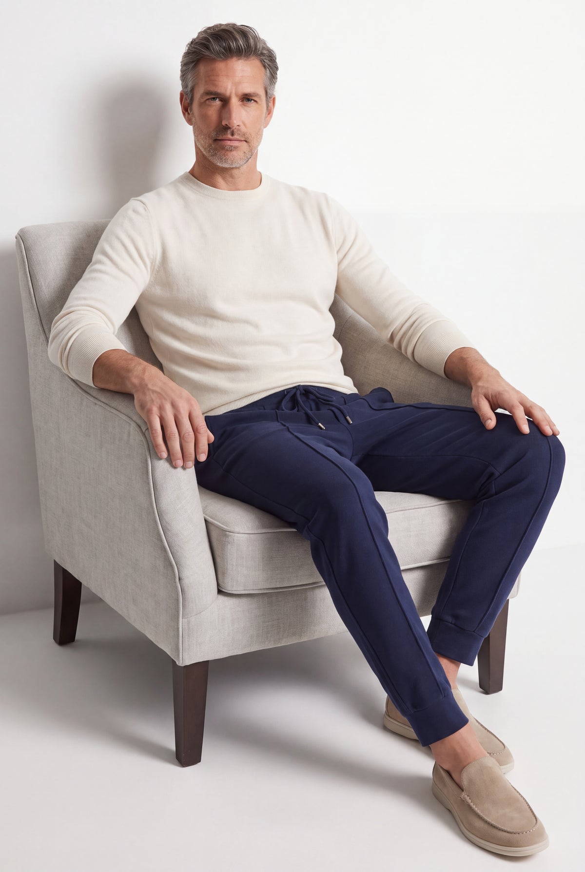Lasvigo Trousers Navy