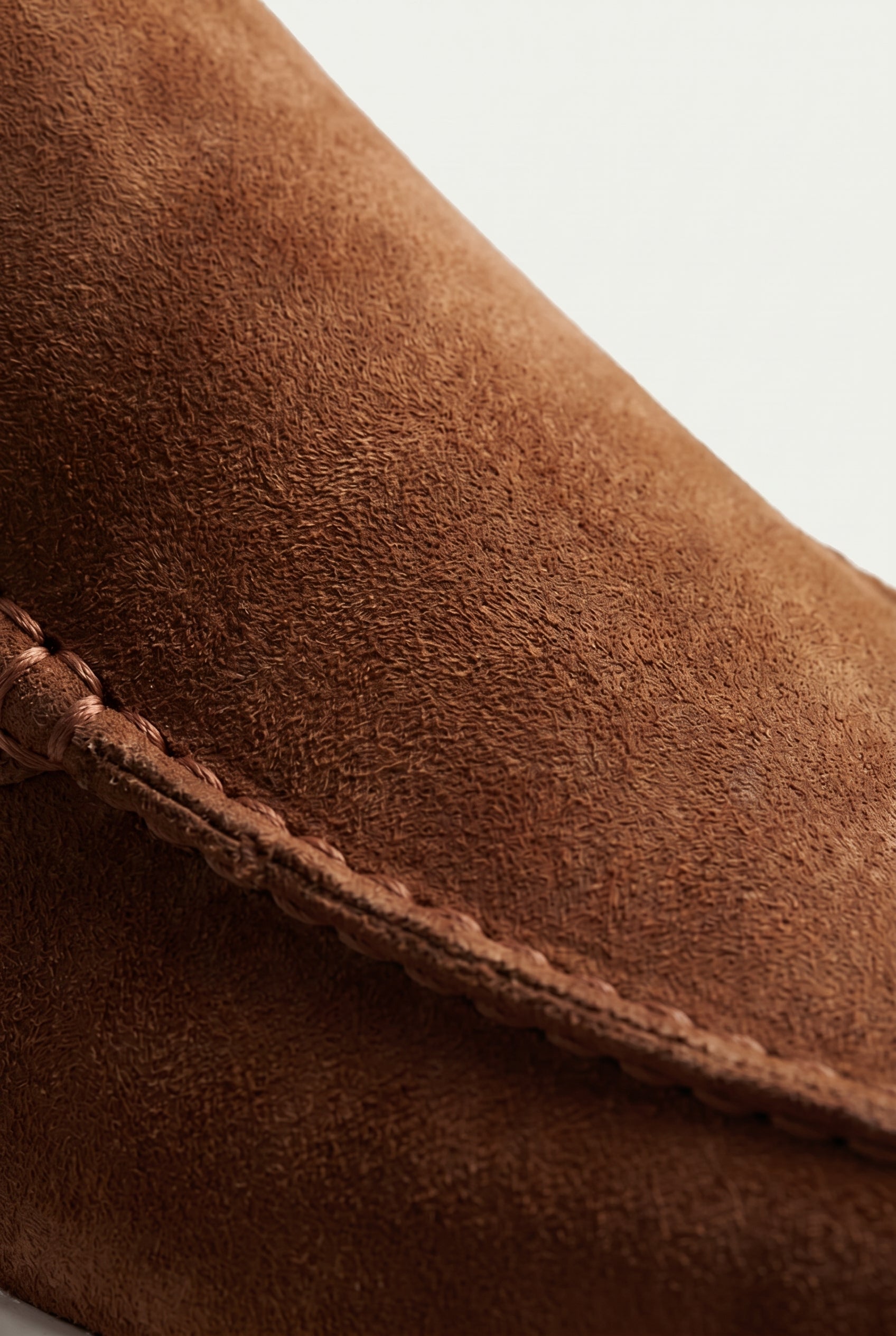 Yacht Loafer Suede Mule Tan