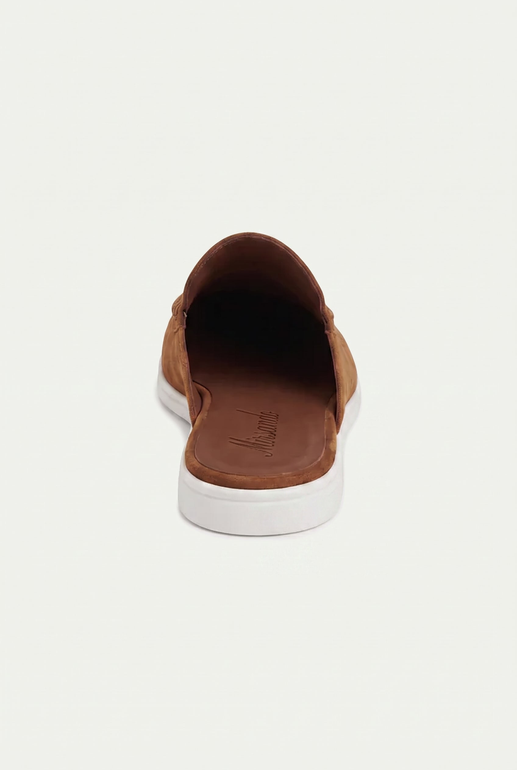 Yacht Loafer Suede Mule Tan