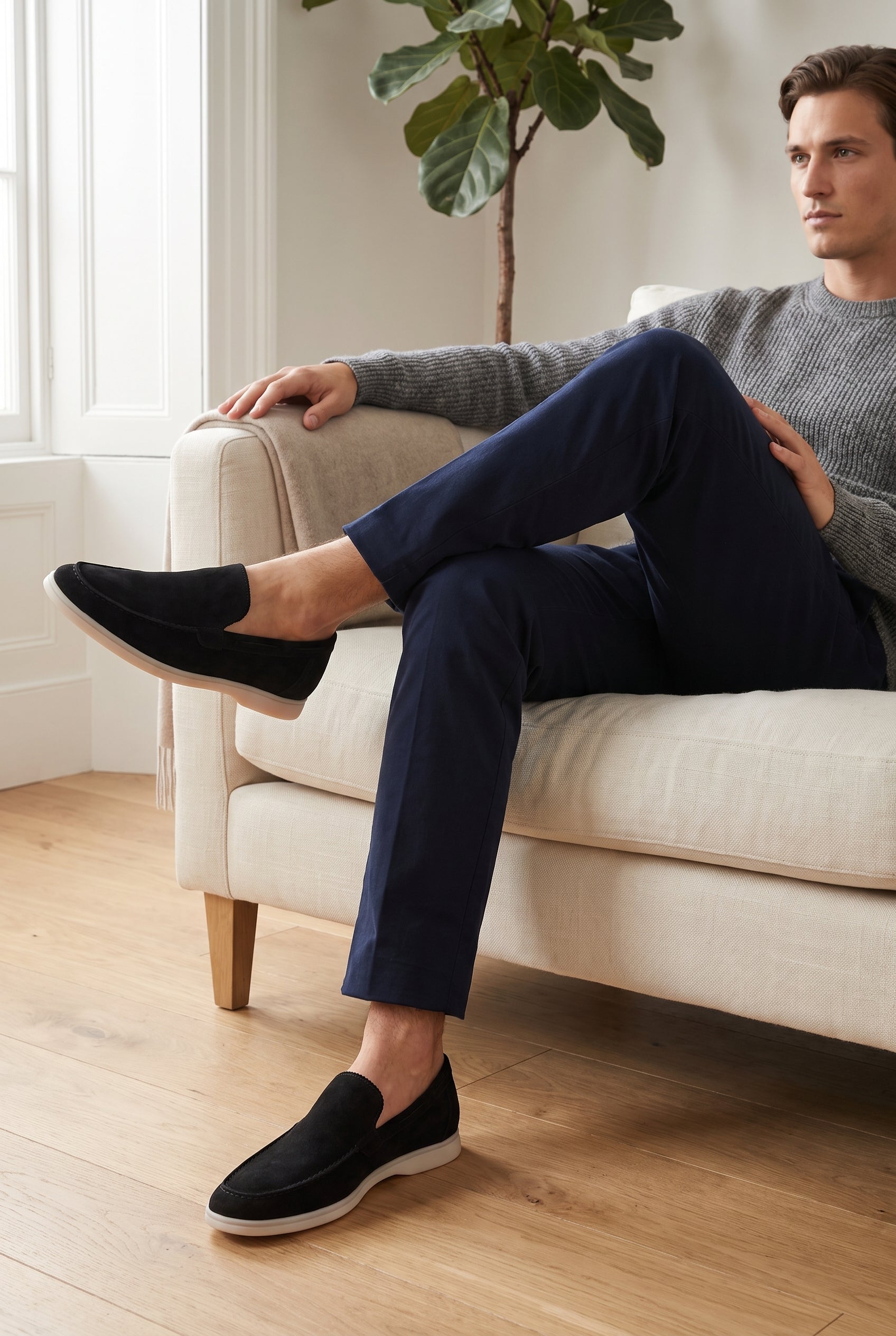 Yacht Loafers Black