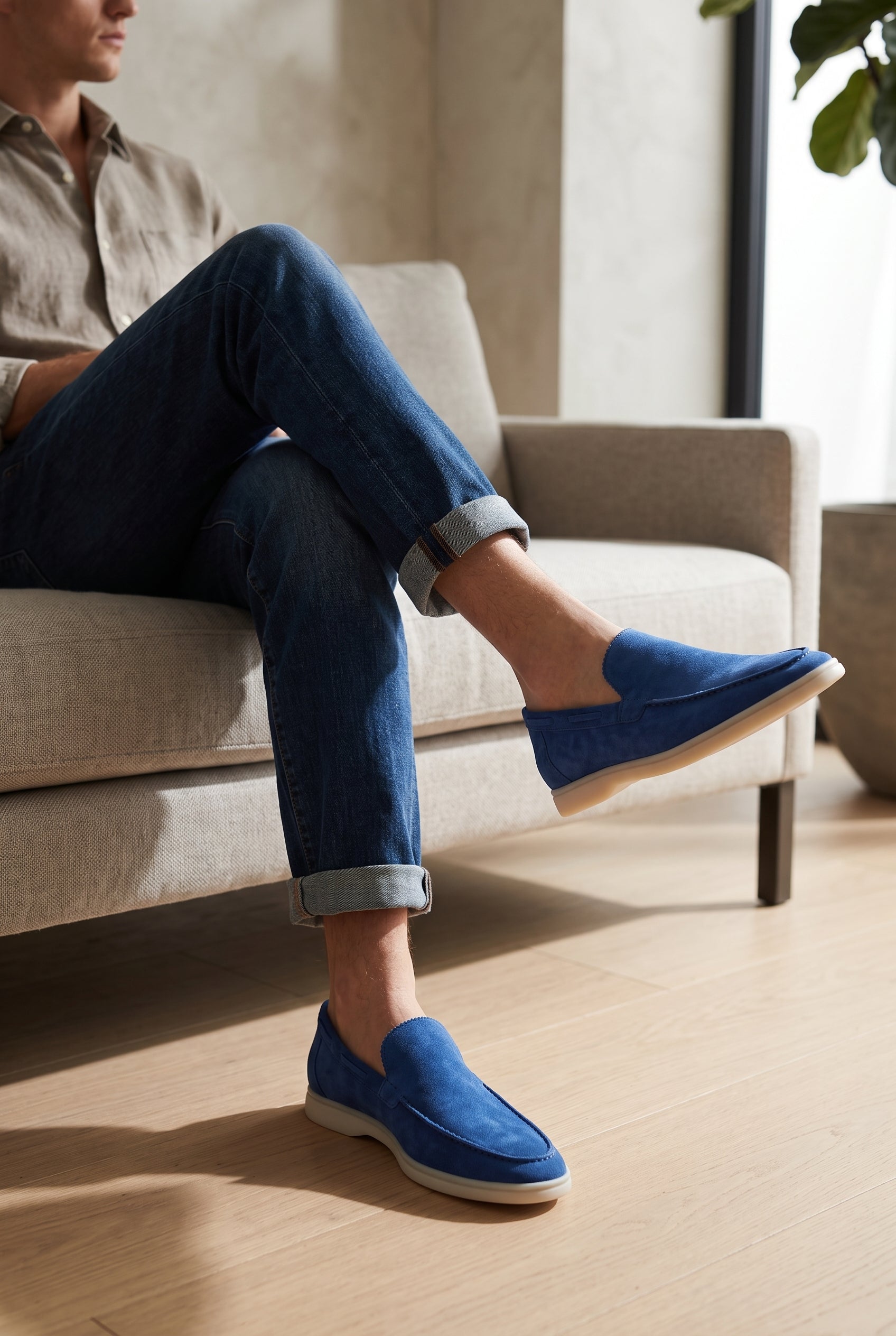 Yacht Loafers Blue