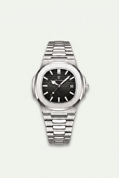 Geneva Waterproof Watch Black
