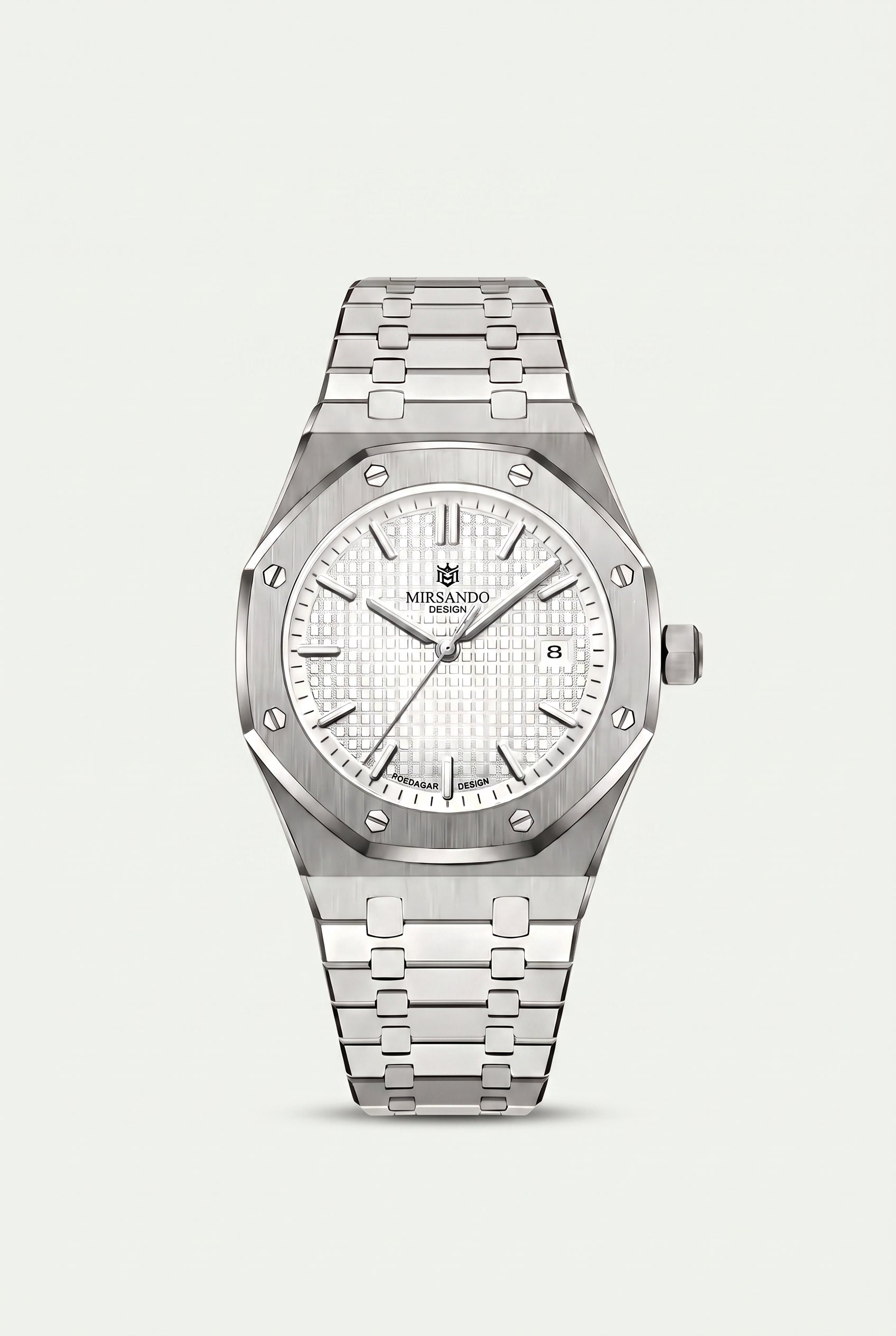 Santorini Elite Watch Silver