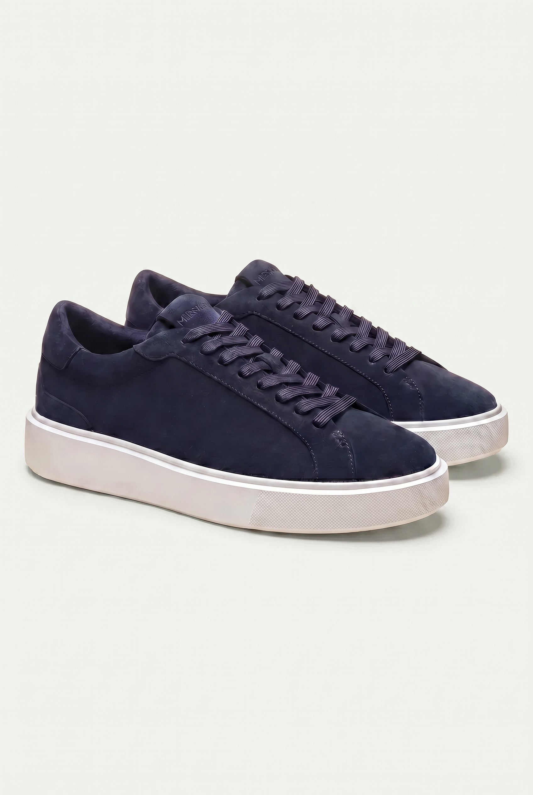 Mirsotrino Suede Trainer Navy
