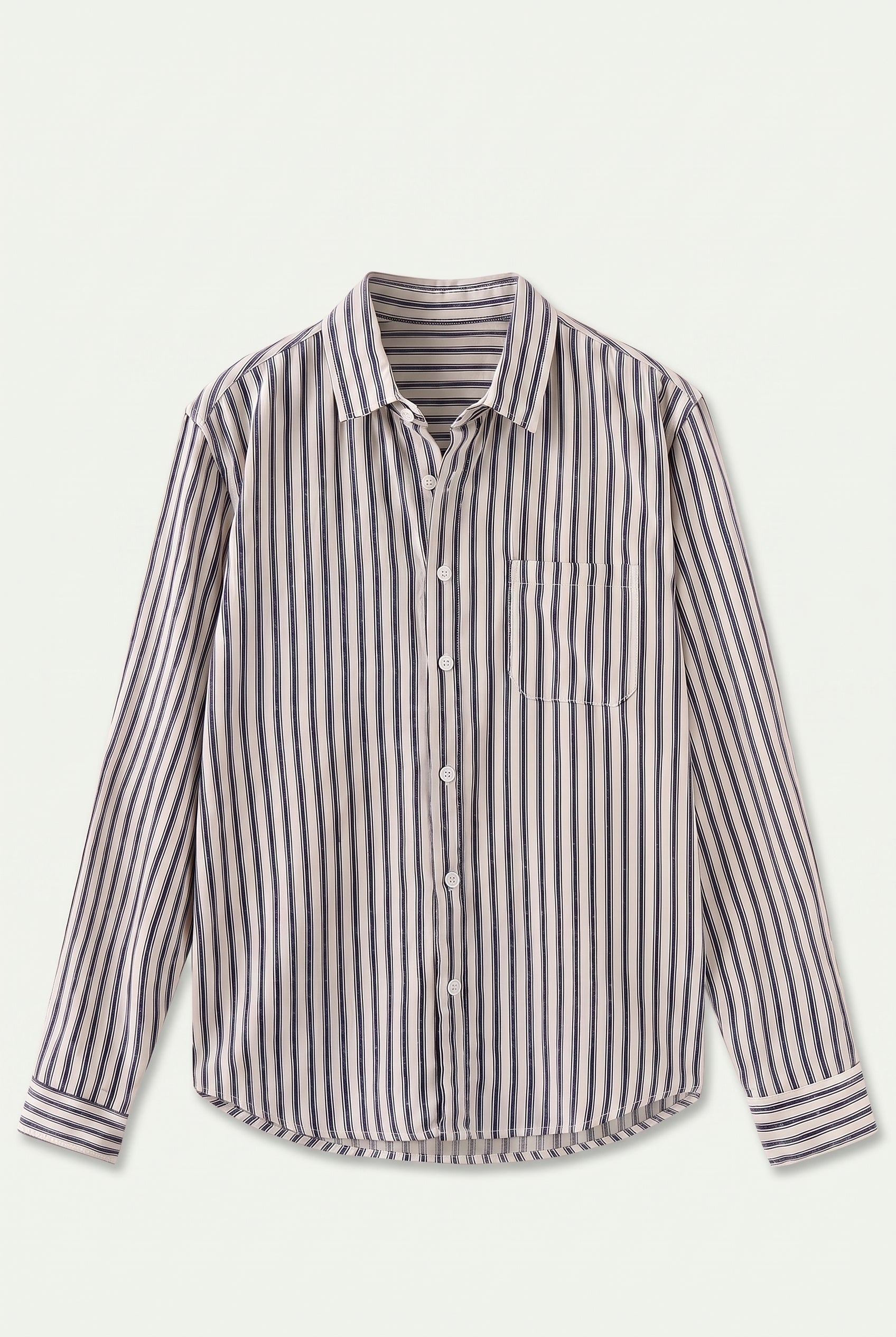 Gentlemen's Striped Shirt Blue
