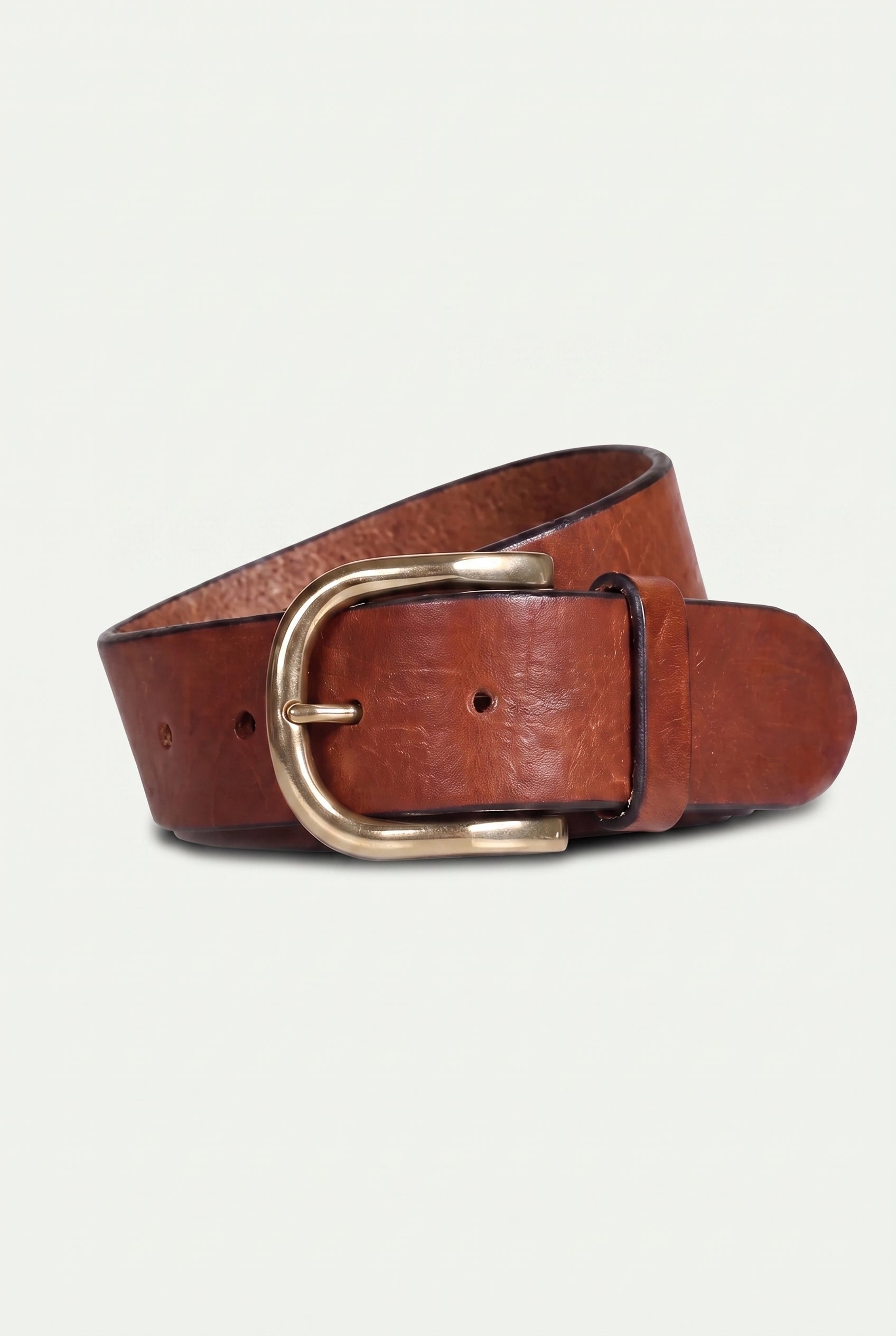 Mittorio™ Classic Leather Belt Brown