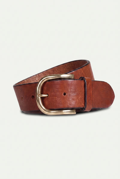 Mittorio™ Classic Leather Belt Brown