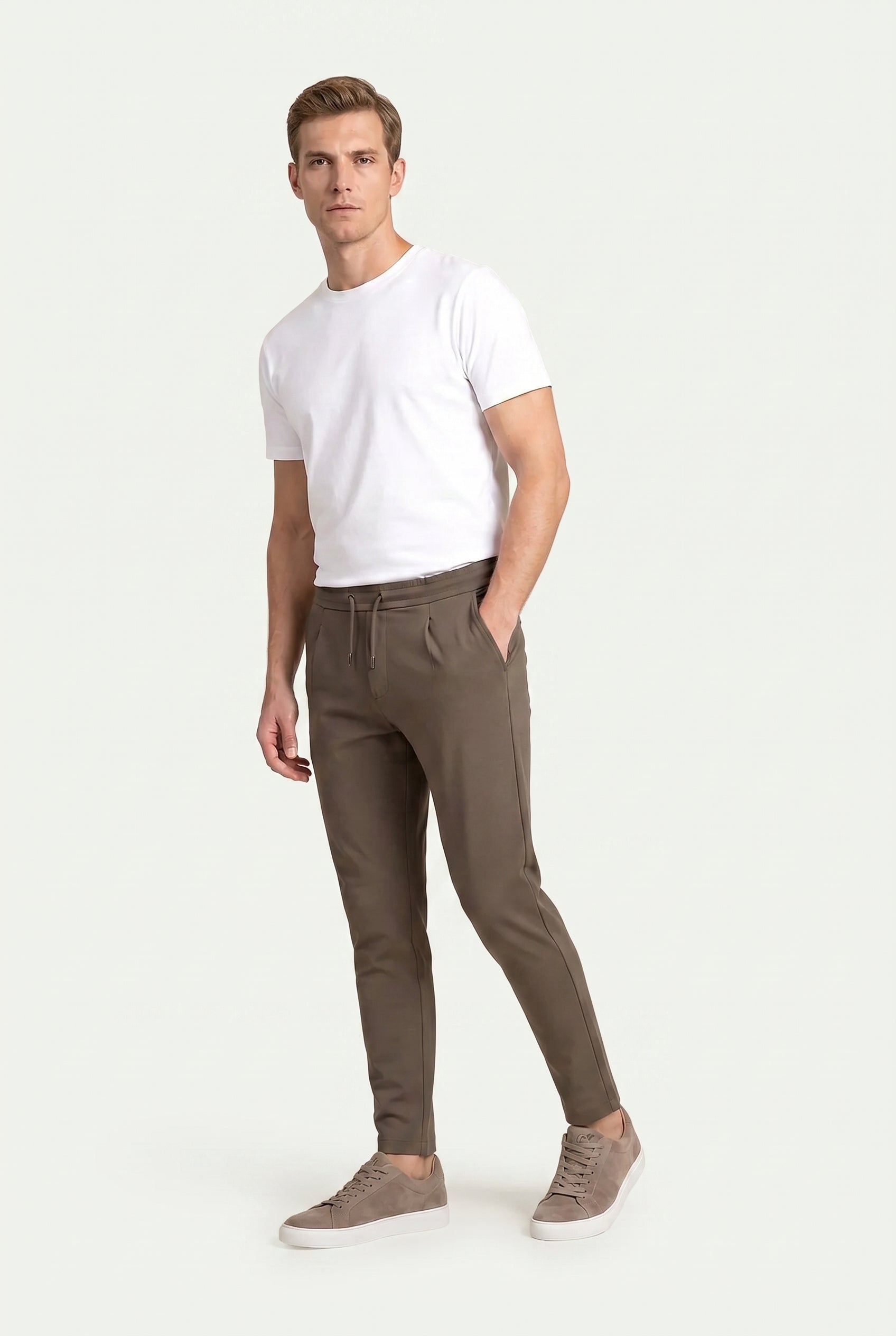 Mocha Brown Smart Pants