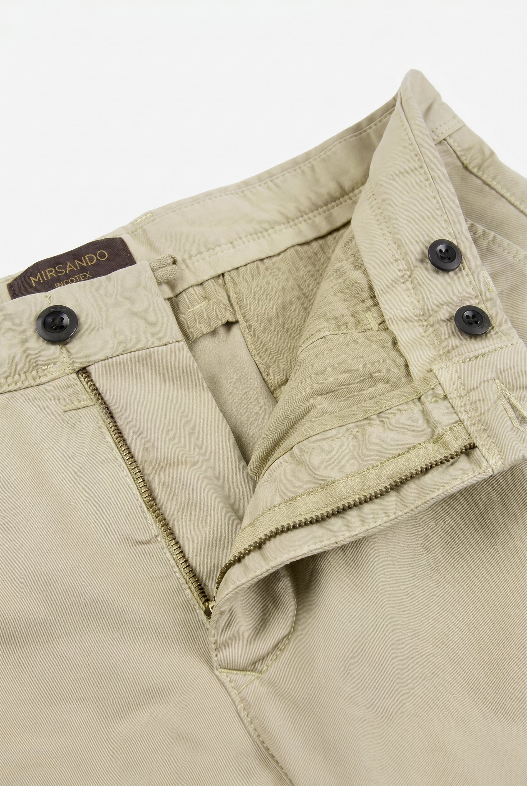 Dario™ Tailored Bermuda Shorts Beige