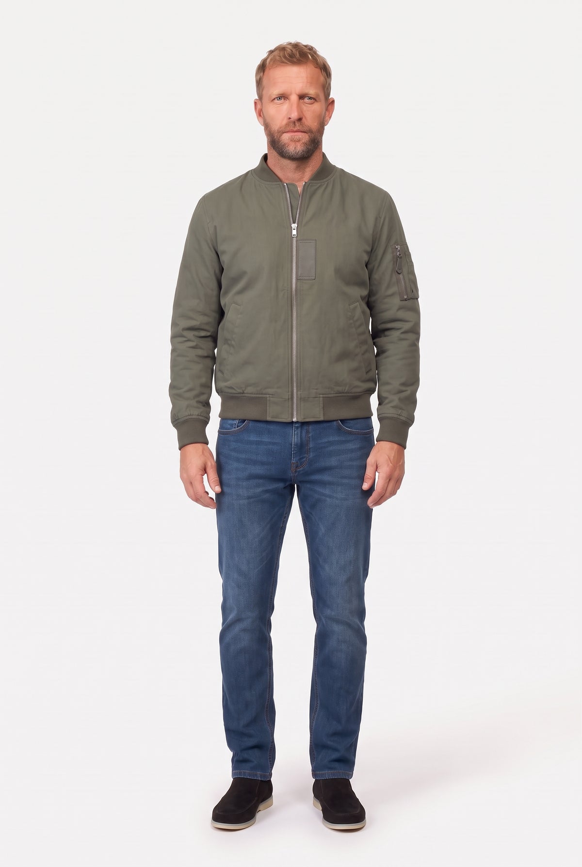 Mirsino Military Flight Jacket - Olive