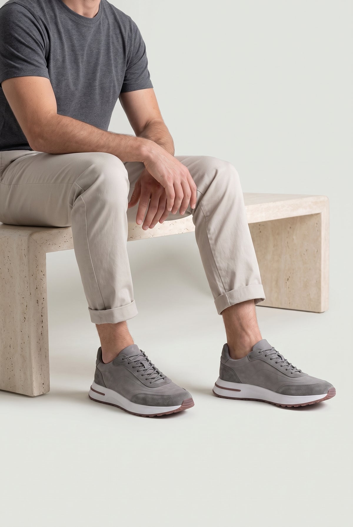 Mirsofino Sneaker Suede Grey