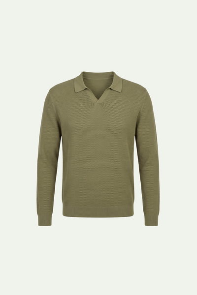 Mirsino Polo Sweater Olive