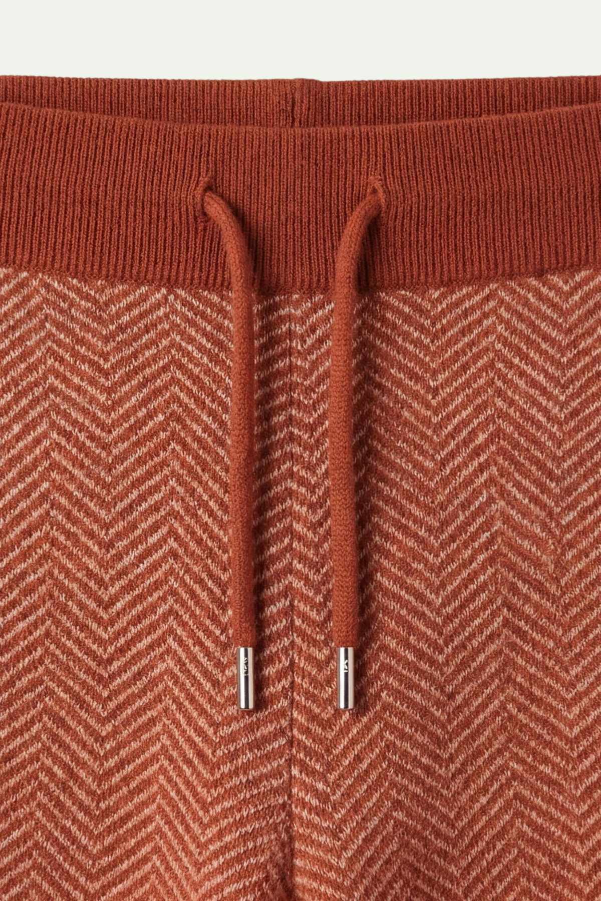 Mirsino Cashmere Zip Set Orange