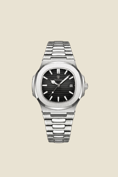 Geneva Waterproof Watch Black