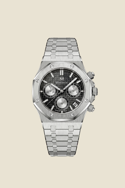 Athens Chronograph Watch Black