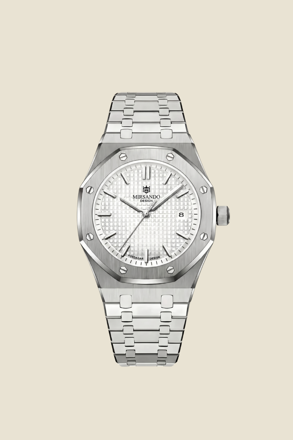 Santorini Elite Watch Silver