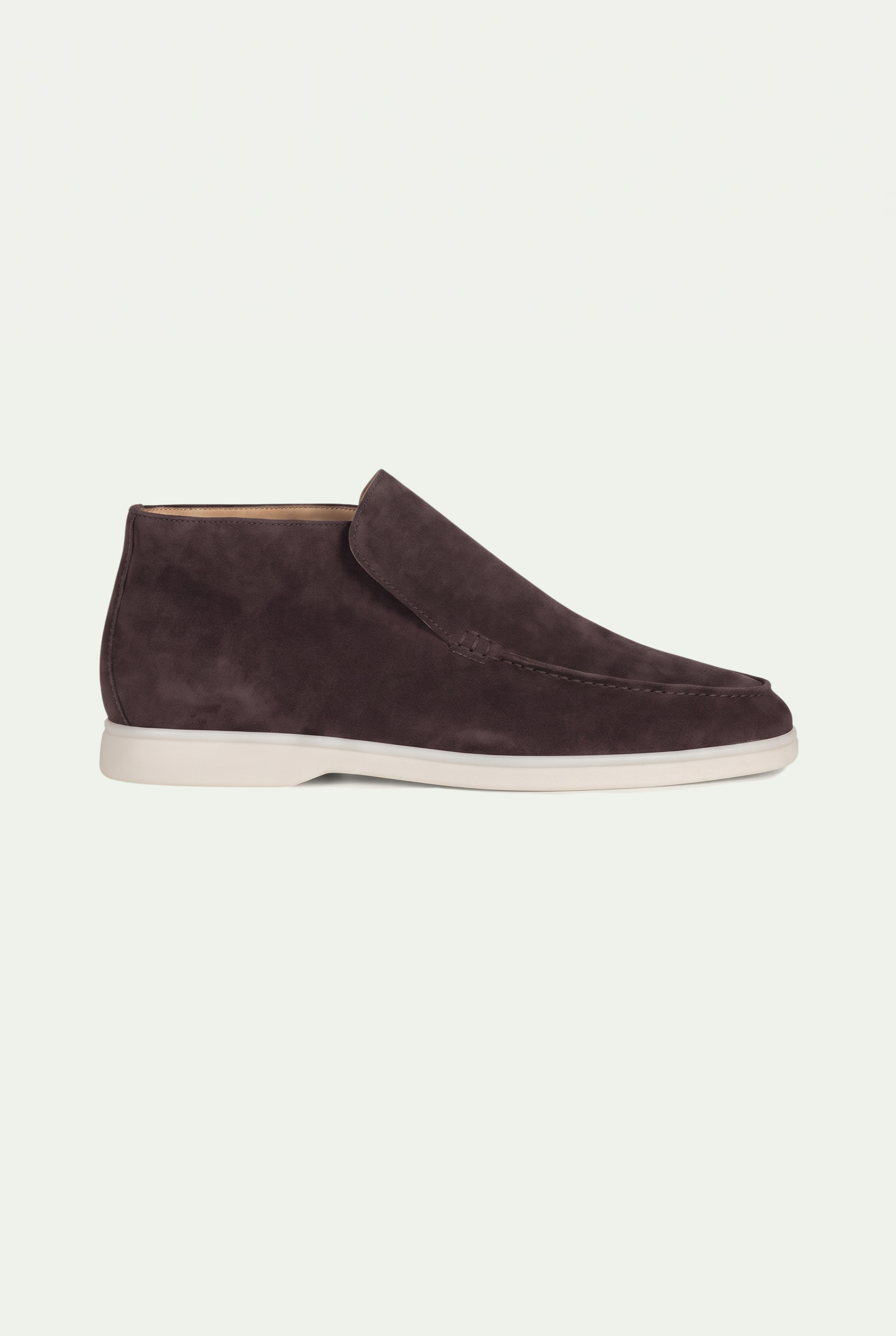 Warm Brown High Top Loafer