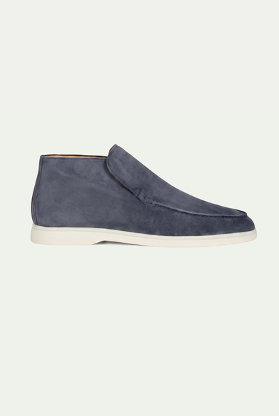 Dark Blue High Top Loafer