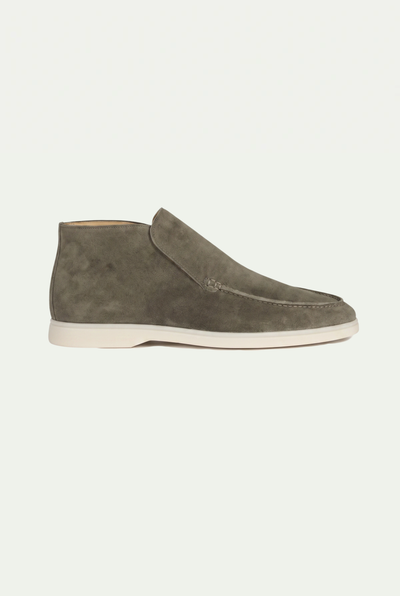 Olive Green High Top Loafer
