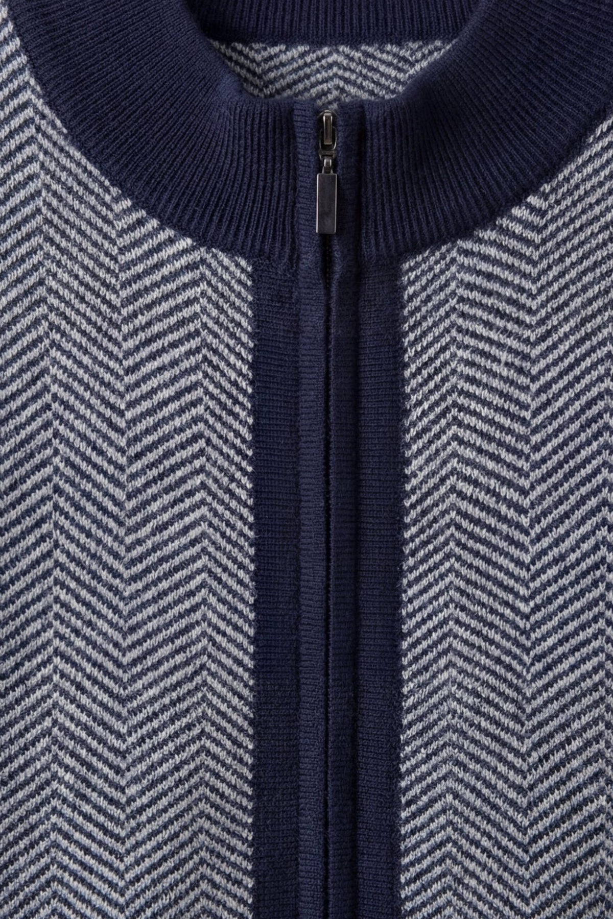 Mirsino Cashmere Zip Set Navy