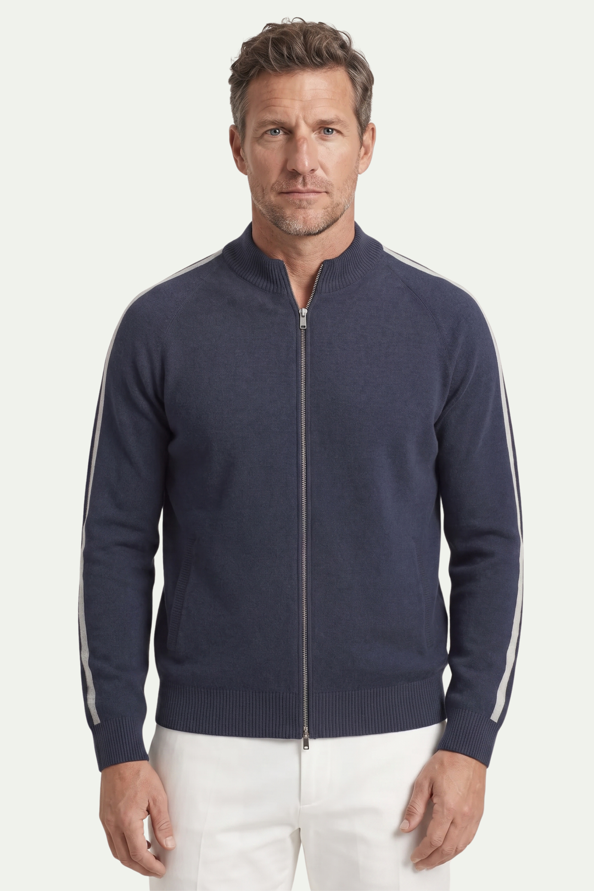 Mirsino Zip Knit Navy