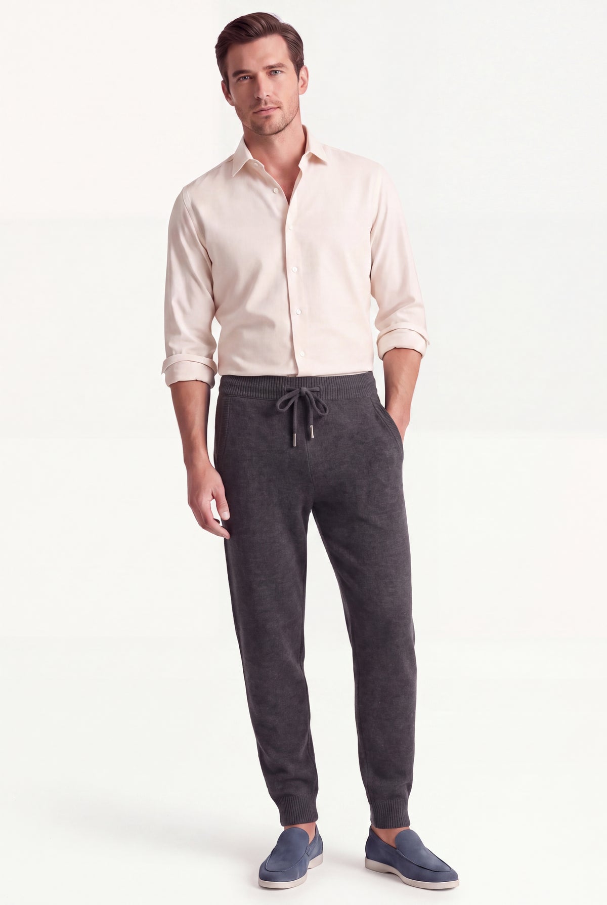 Mirsino Trousers Dark Grey