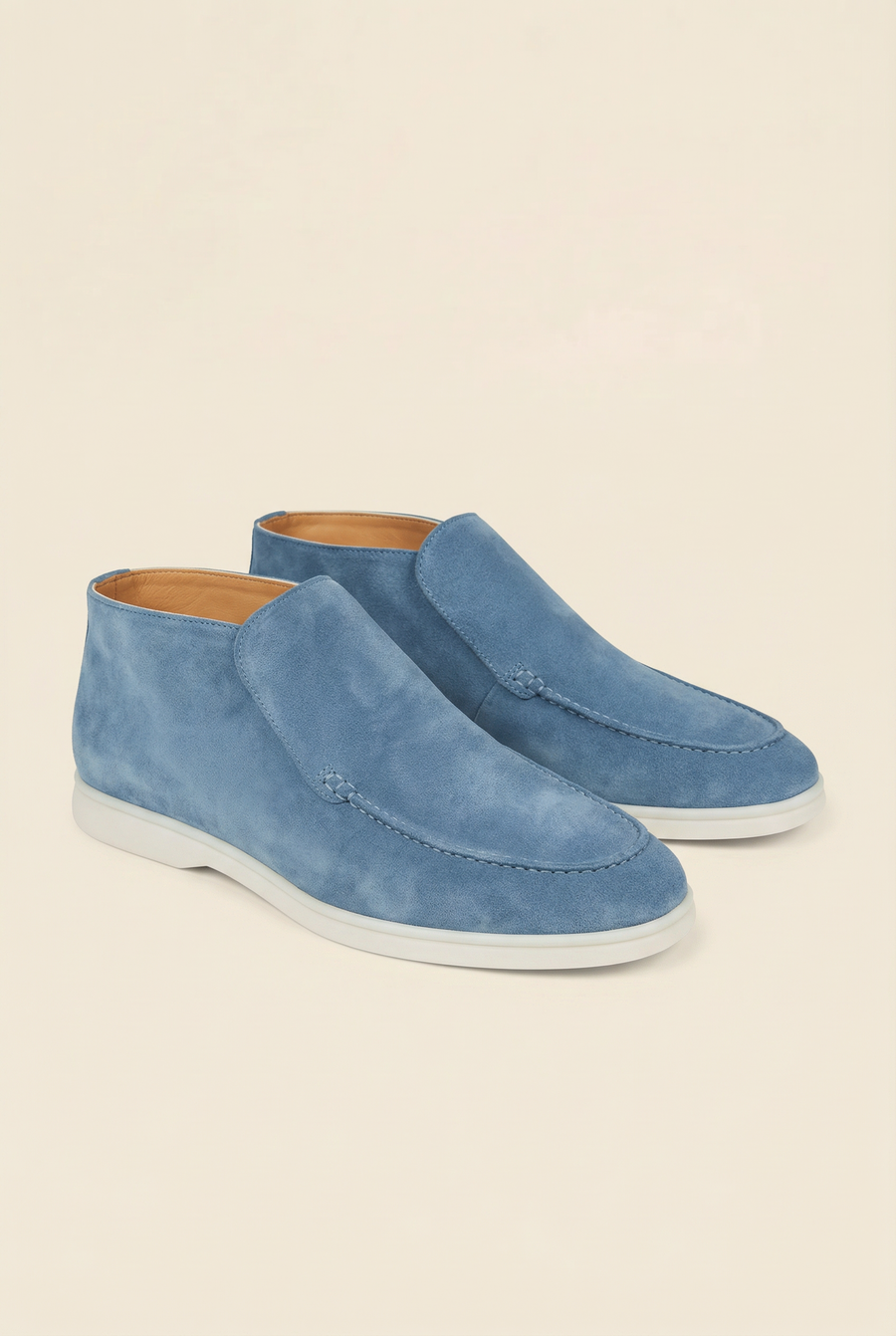 Diamond Blue High Top Loafer