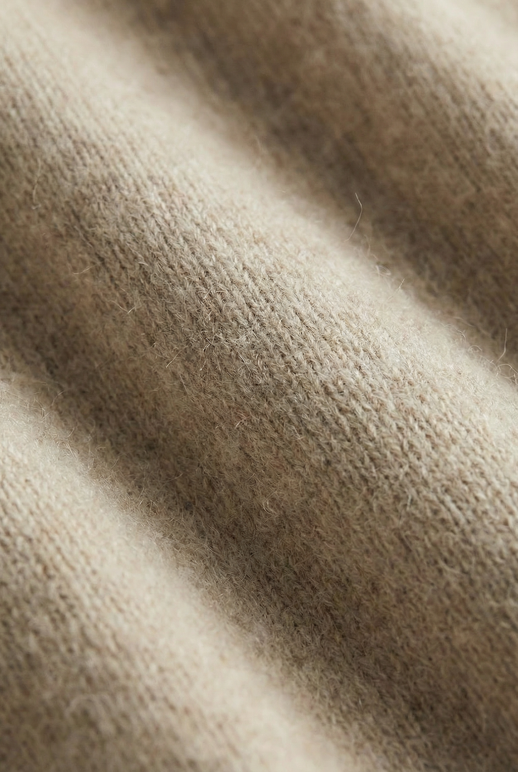 Premium Wool Zip Set - Sand
