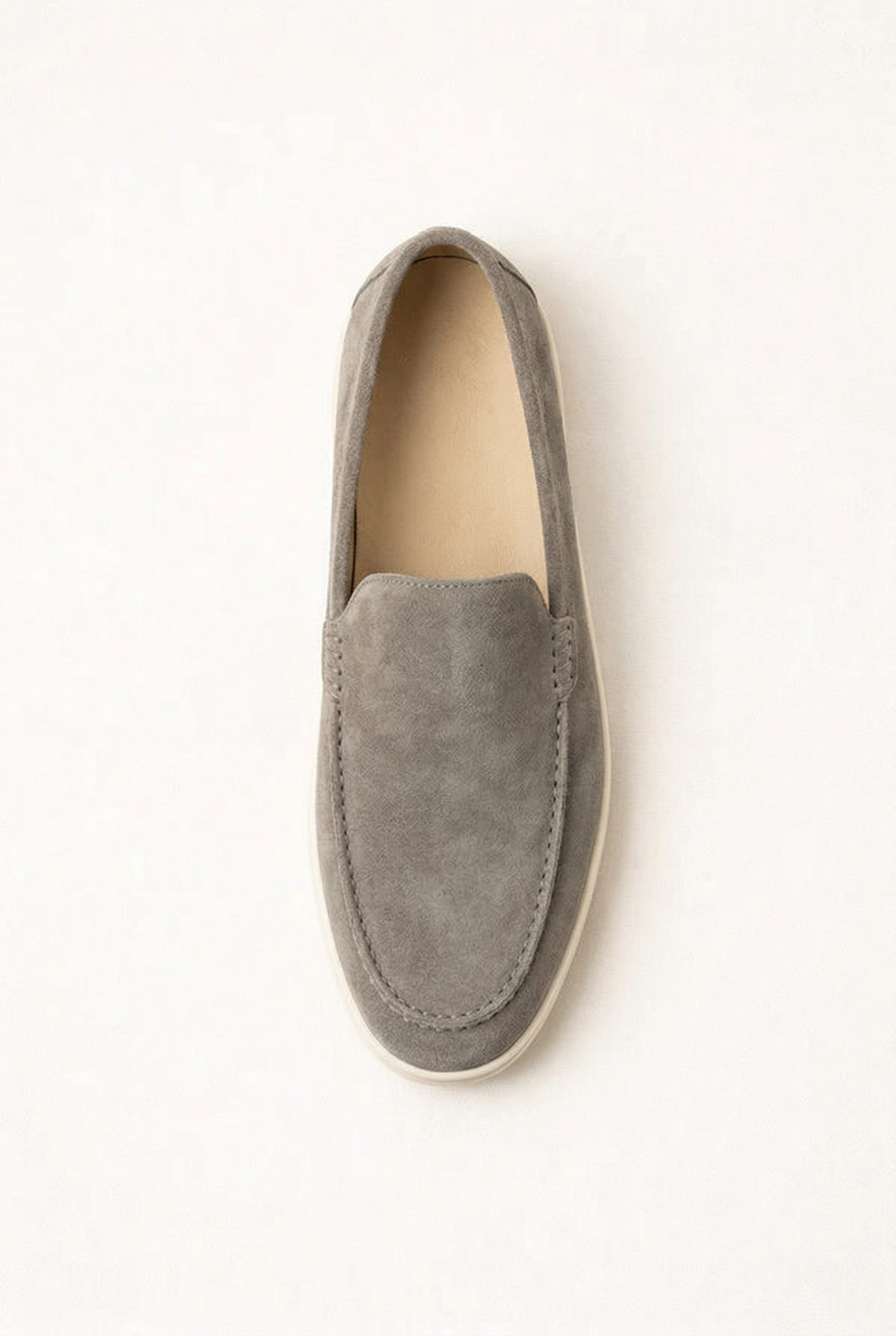 Suede Loafers Grey