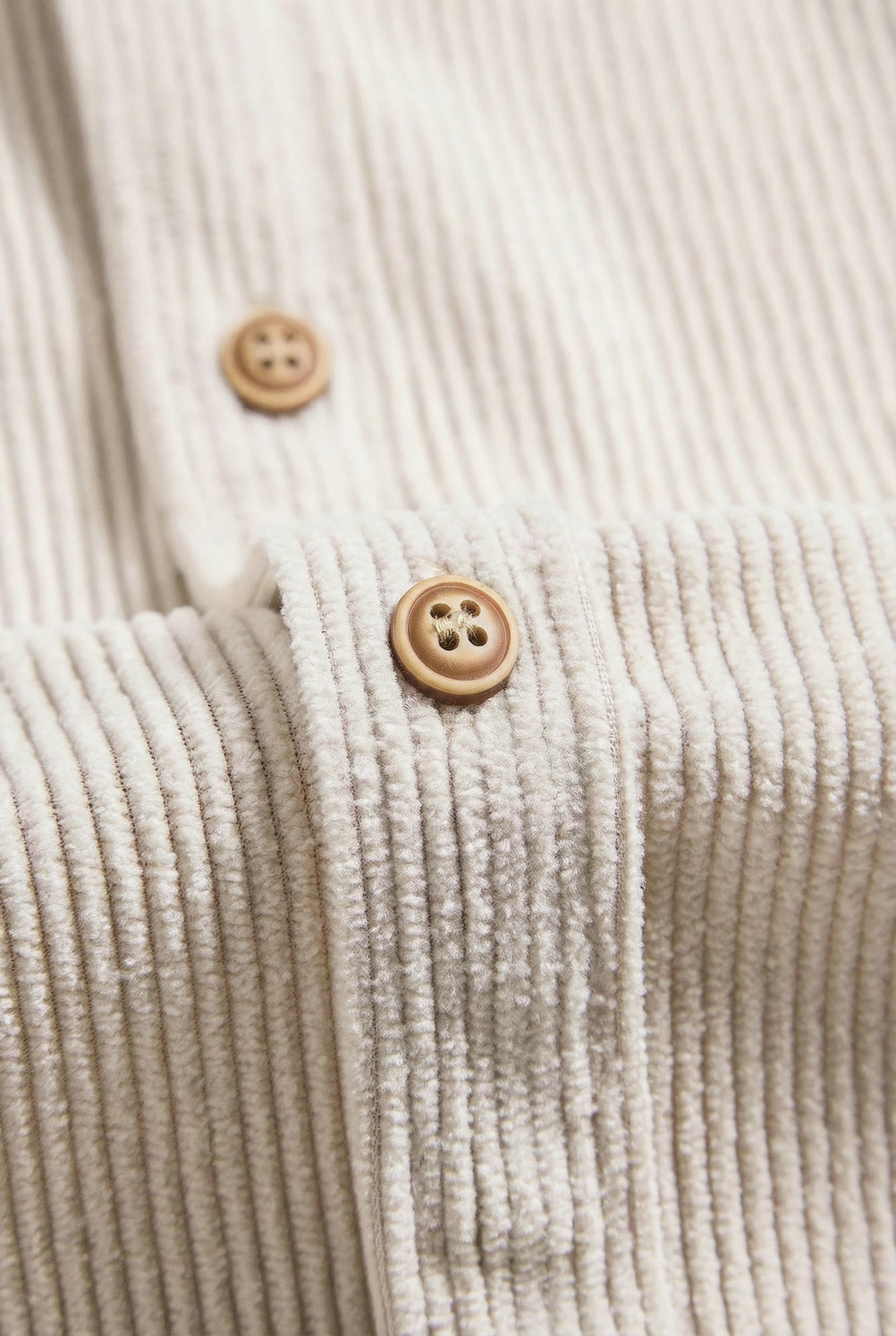 Corduroy Button Up Short Sleeved Shirt Black
