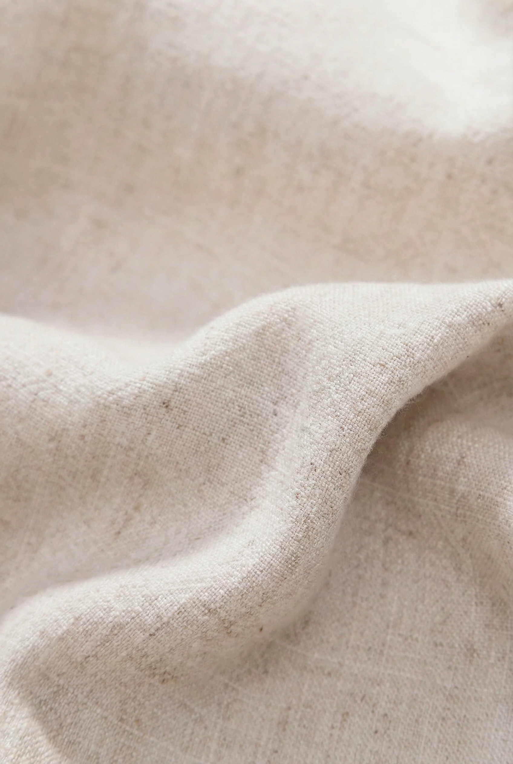 Linen Rayon Blend Up Shirt & Straight Leg Linen Pants Beige