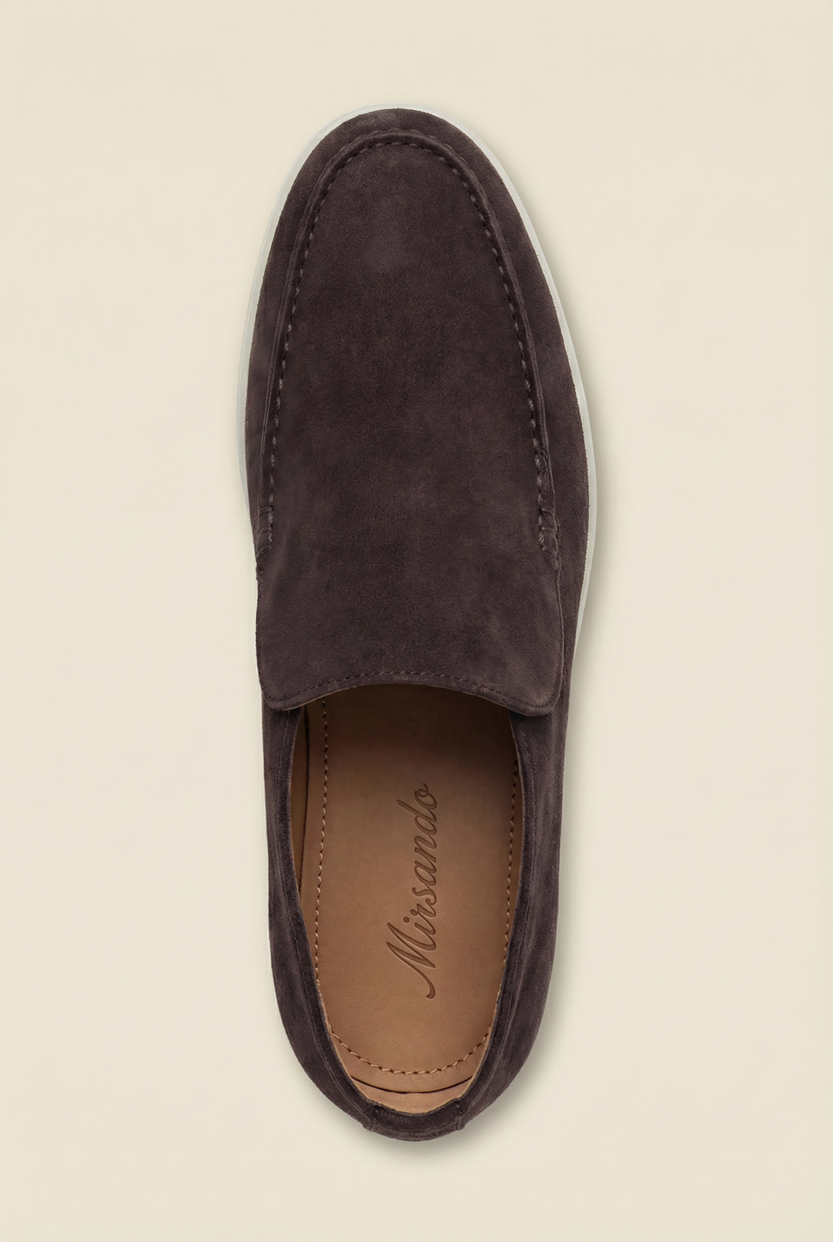 Warm Brown High Top Loafer